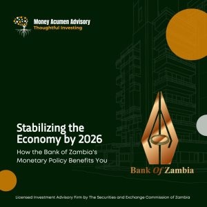 Read more about the article Stabilizing the Economy: How The Bank Of Zambia Aims to Tackle Inflation and Benefit Consumers by 2026